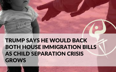 Trump Says He Would Back Both House Immigration Bills as Child Separation Crisis Grows